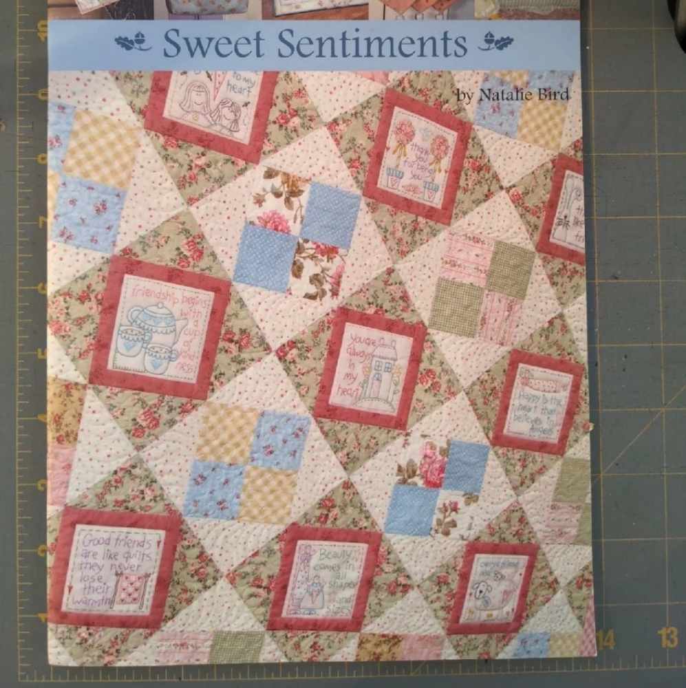1990's quilt cottagcore pattern crafting book